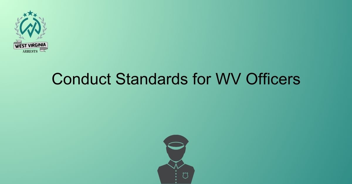 Conduct Standards for WV Officers