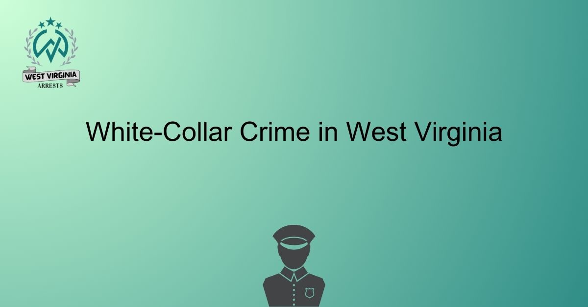 WhiteCollar Crime in West Virginia WV